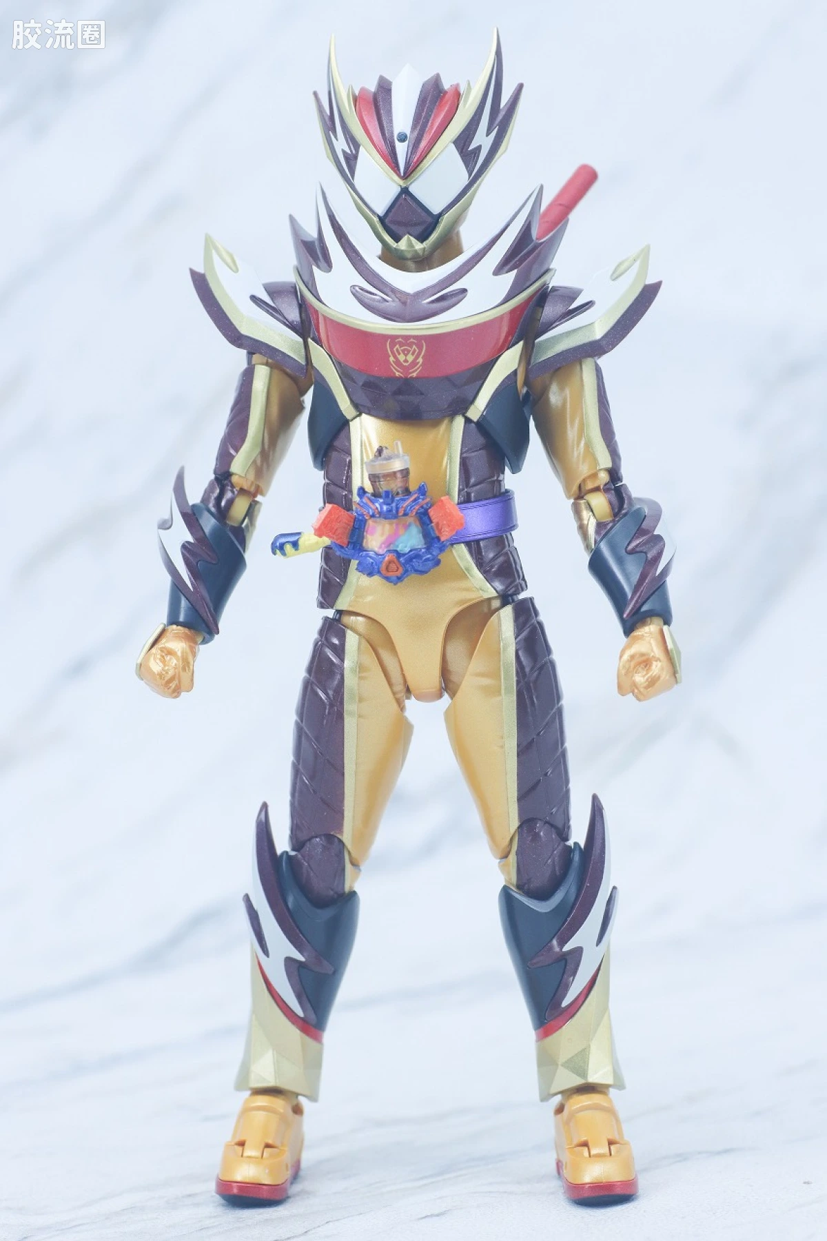 SHF 假面骑士限定版 假面骑士Valen/瓦伦 冰沙特装＆“松脆”效果配件套装 - 图片